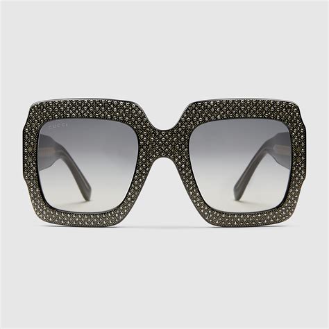 gucci rhinestone sunglasses replica|gucci sunglasses women 2022.